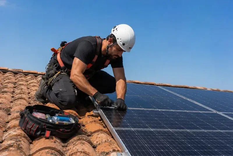 Maintenance et monitoring de panneaux solaires à Chenac-Saint-Seurin-d'Uzet