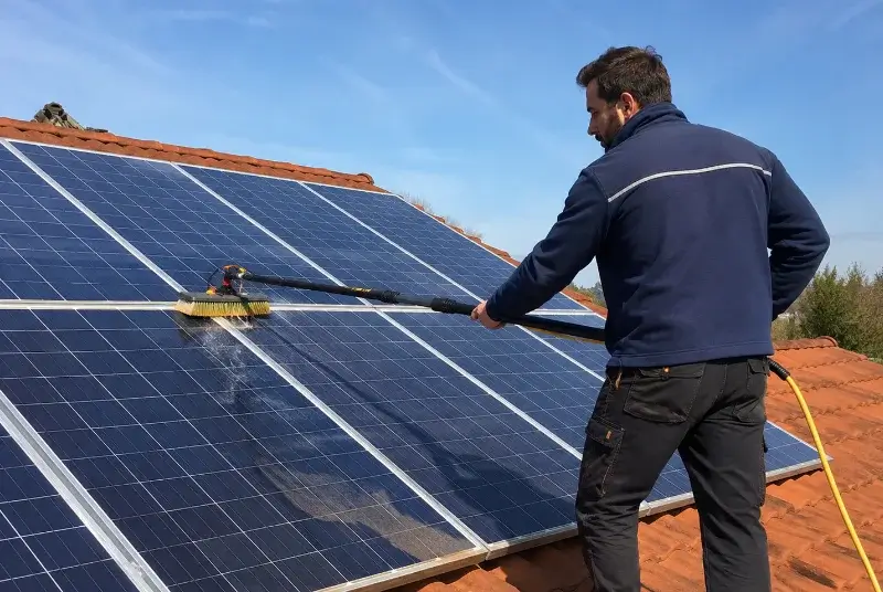 Nettoyage et entretien de panneaux solaires à Chenac-Saint-Seurin-d'Uzet